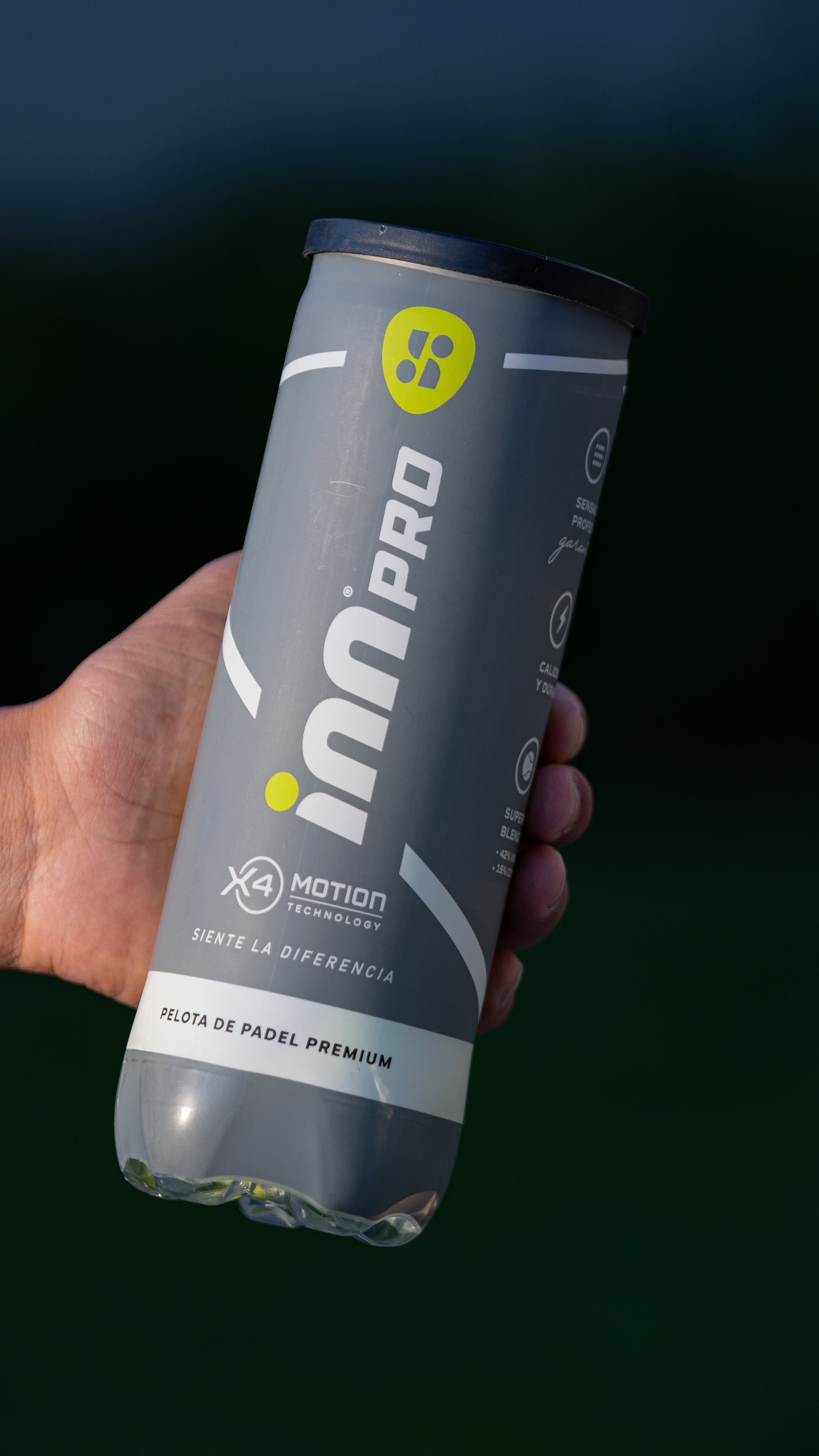 18 Pelotas de Padel (6 Botes) INN PRO